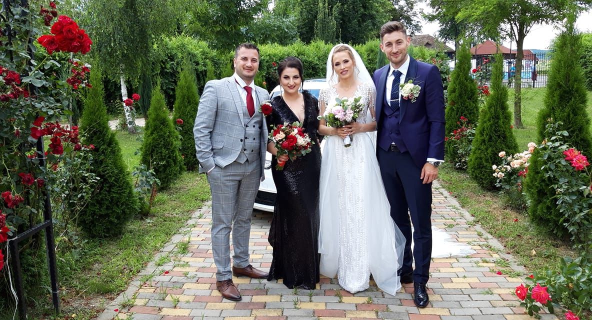 Mirela Lavric a dat echipamentul sportiv pe rochia de mireasă