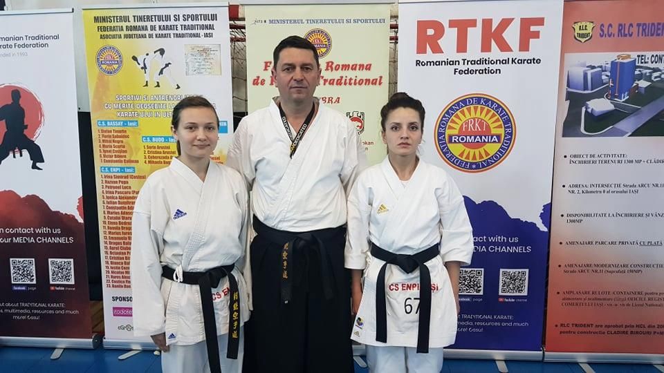 Două vasluience se luptă pentru medalii la Europenele de Karate Tradițional