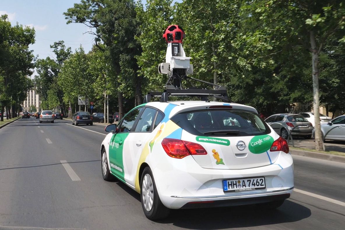 Mașina Google Street View, din nou în Bârlad