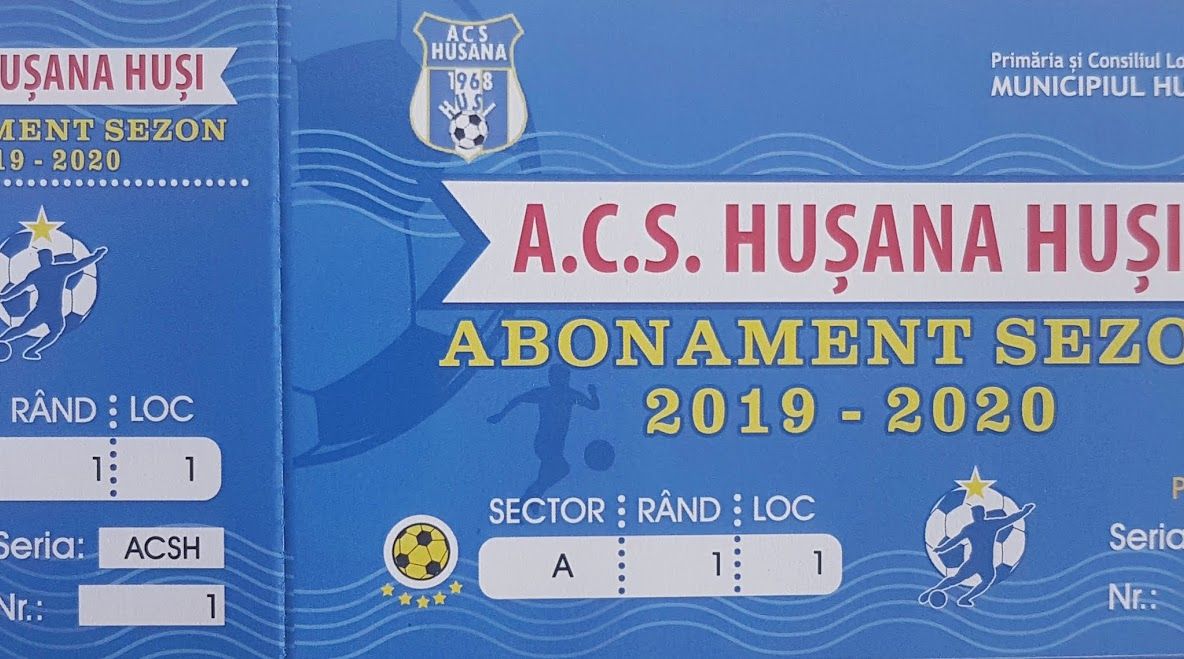 Campanie inedită de achiziționare a abonamentelor la Hușana Huși