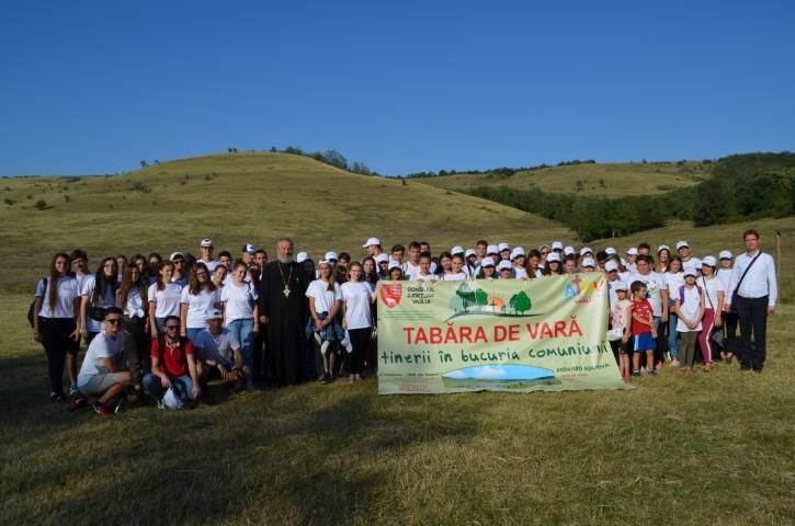 Tabăra de vară ”Tinerii în bucuria comuniunii" la Vaslui