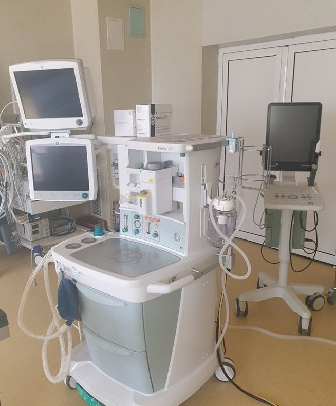 Echipamente medicale noi pentru secţia de Anestezie Terapie Intensivă a Spitalului Judeţean de Urgenţă
