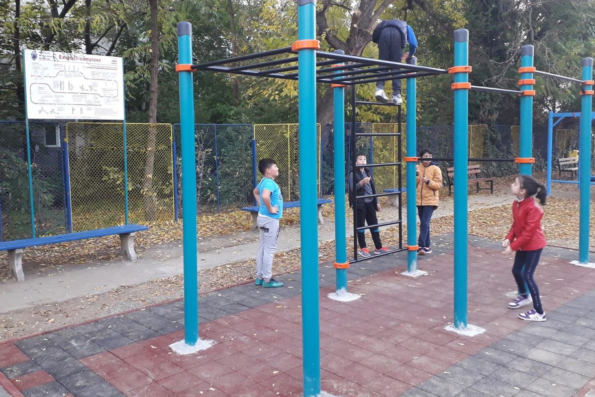 Sâmbătă va fi inaugurat la Bârlad primul parc de „street workout”