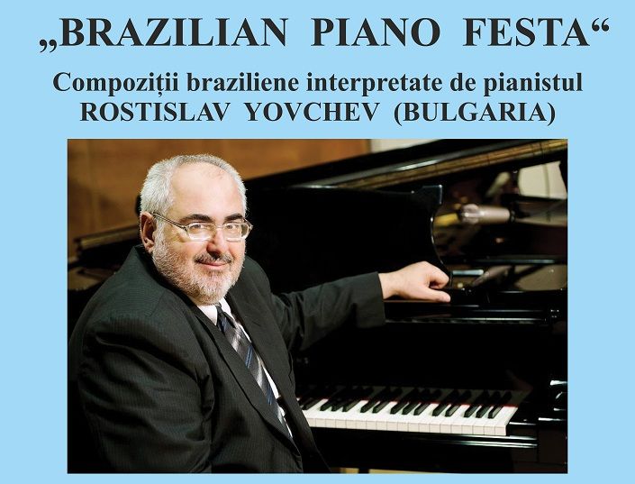 Bârlădenii sunt invitați la un concert extraordinar  „BRAZILIAN PIANO FESTA“