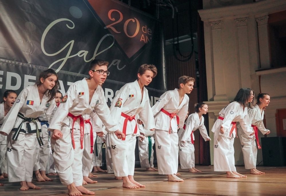 Antrenori vasluieni de Taekwon-do premiați la Sibiu