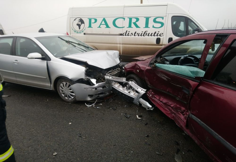 Accident rutier în apropiere de Bârlad, în localitatea Sârbi - FOTO