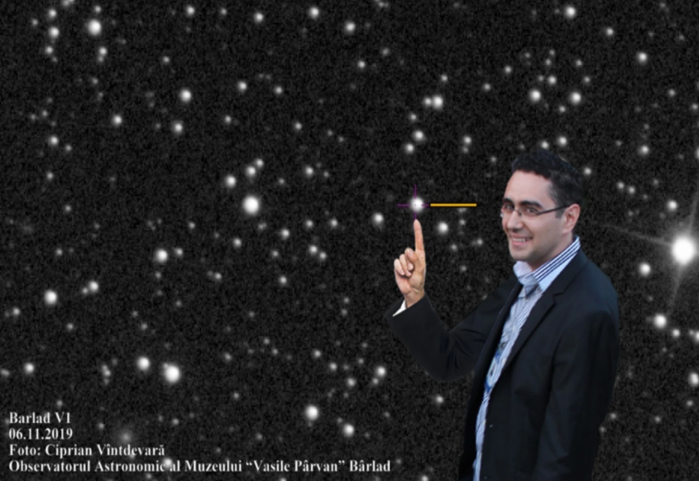 Ciprian Vîntdevară, cel care a numit o stea după numele orașului Bârlad, va primi titlul de „Cetățean de Onoare”!