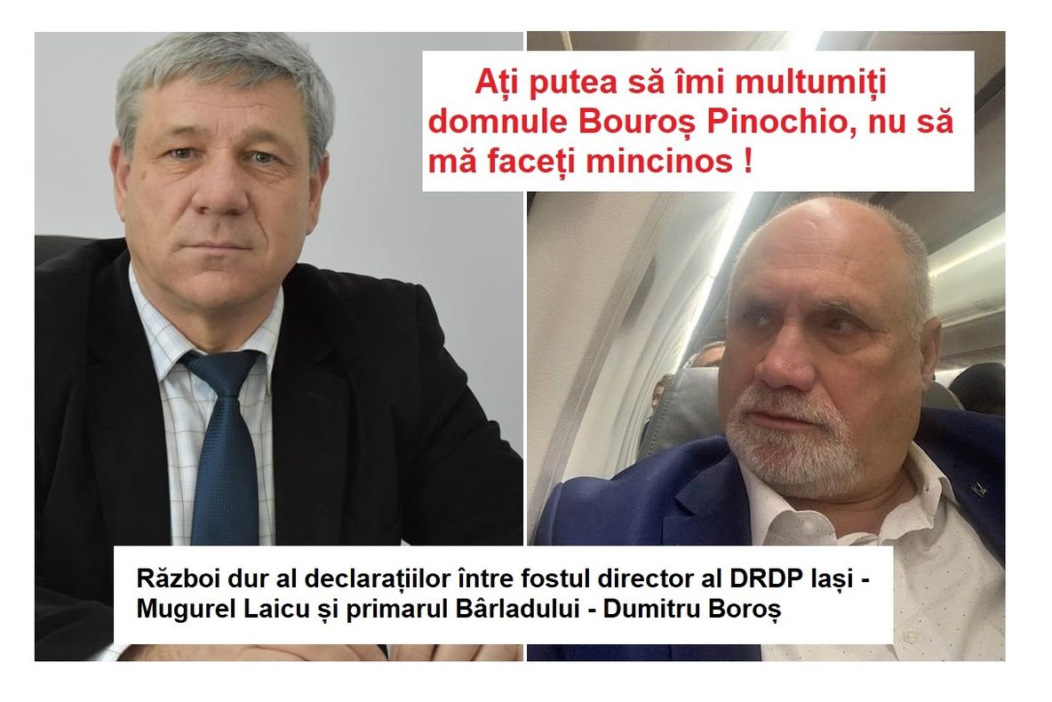 Război total: „Să vă fie rușine domnule Bouroș Pinochio de Bârlad...”