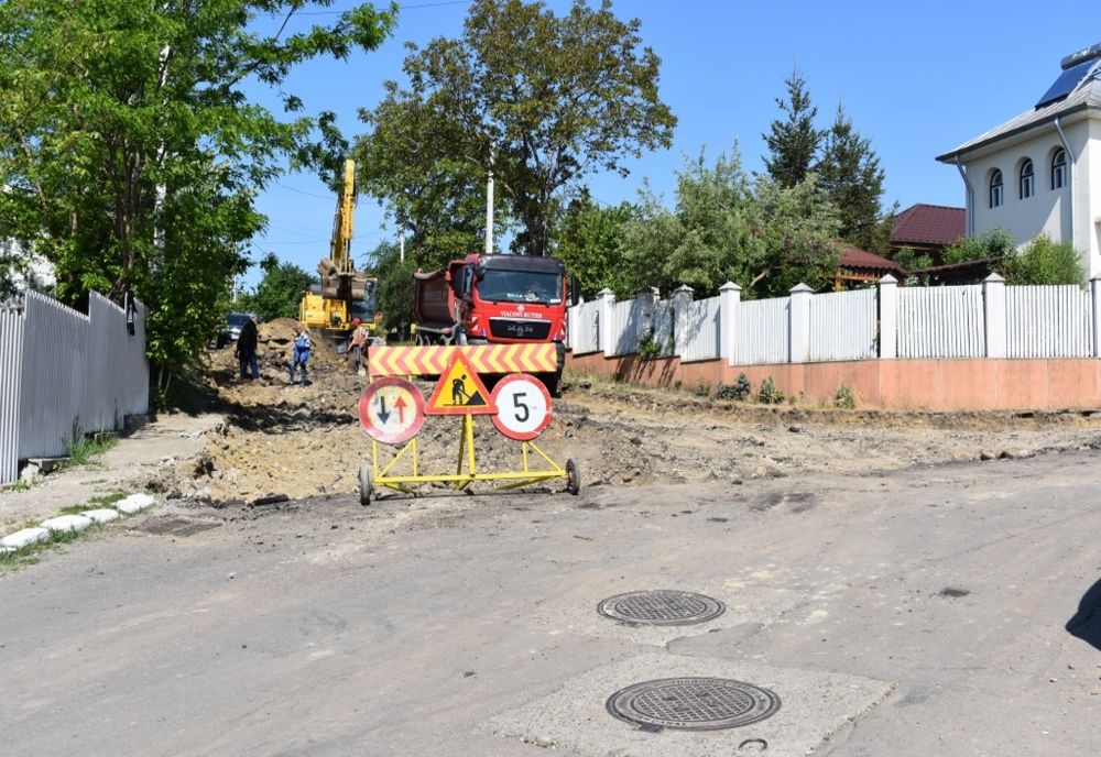 Atenție, trafic restricționat pe strada Cerbului din Bârlad