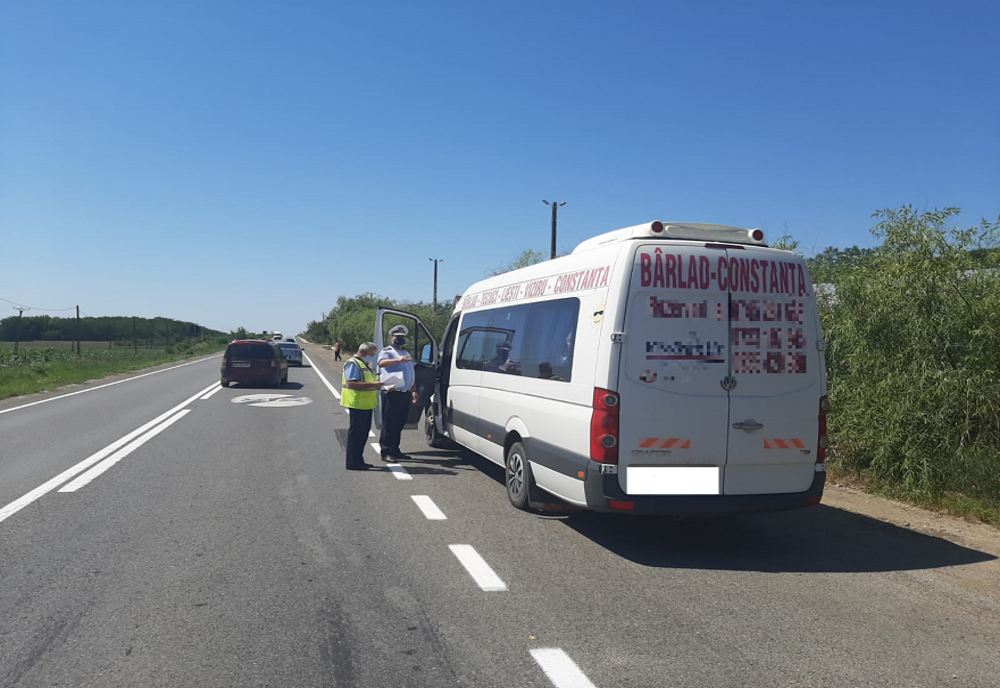 Peste 400 de comercianți și transportatori au fost verificați de polițiști, în weekend, pentru verificarea respectării măsurilor de protecție Covid 19