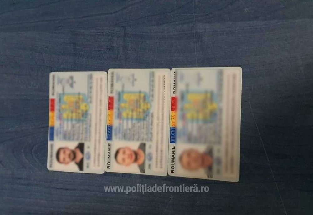 Cărţi de identitate româneşti false, descoperite de poliţiştii de frontieră