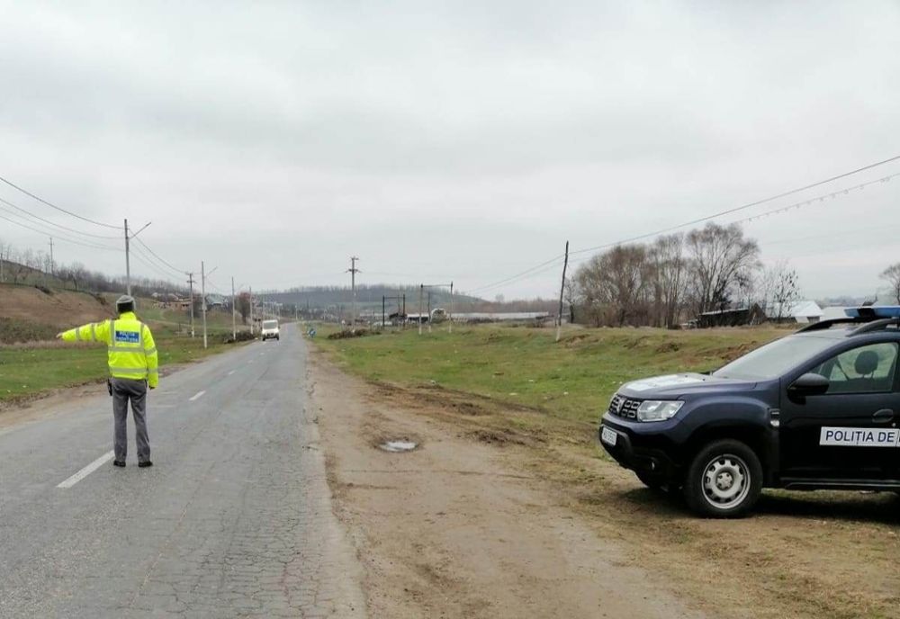 Tânăr depistat la volan, cu permis de conducere necorespunzător