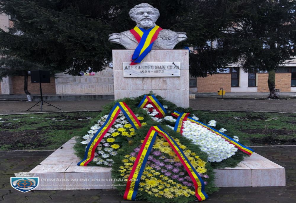 Unirea Principatelor Române, omagiată la Bârlad