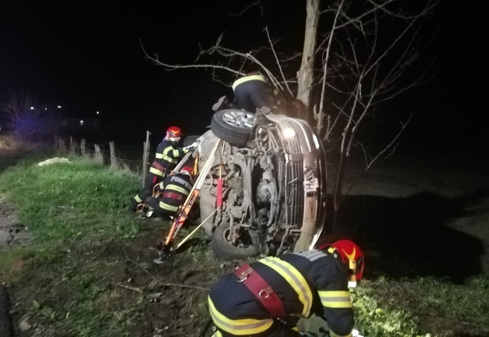 Accident cu trei victime în localitatea Alexandru Vlahuță 