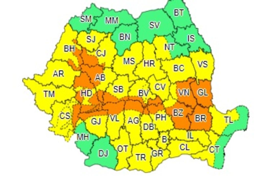 Nu scăpăm de ploi! Avertizare meteo