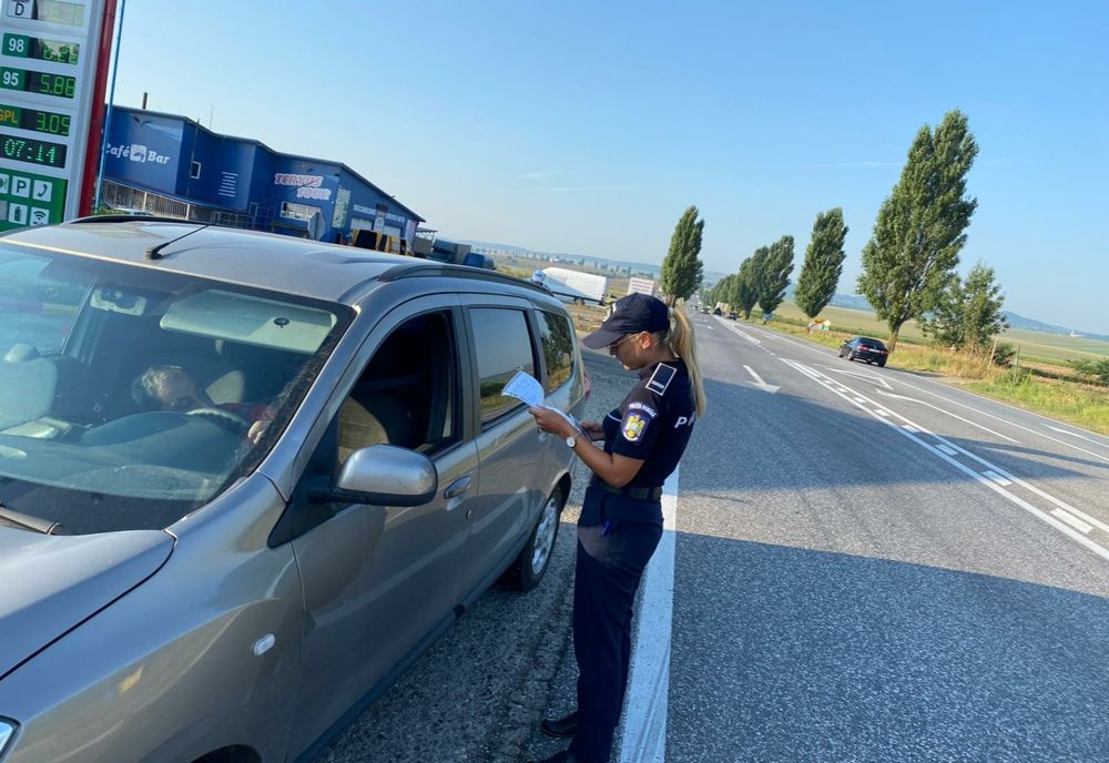 Actiune comună a polițiștilor din Bacău, Neamț și Vaslui pentru reducerea riscului de accidente