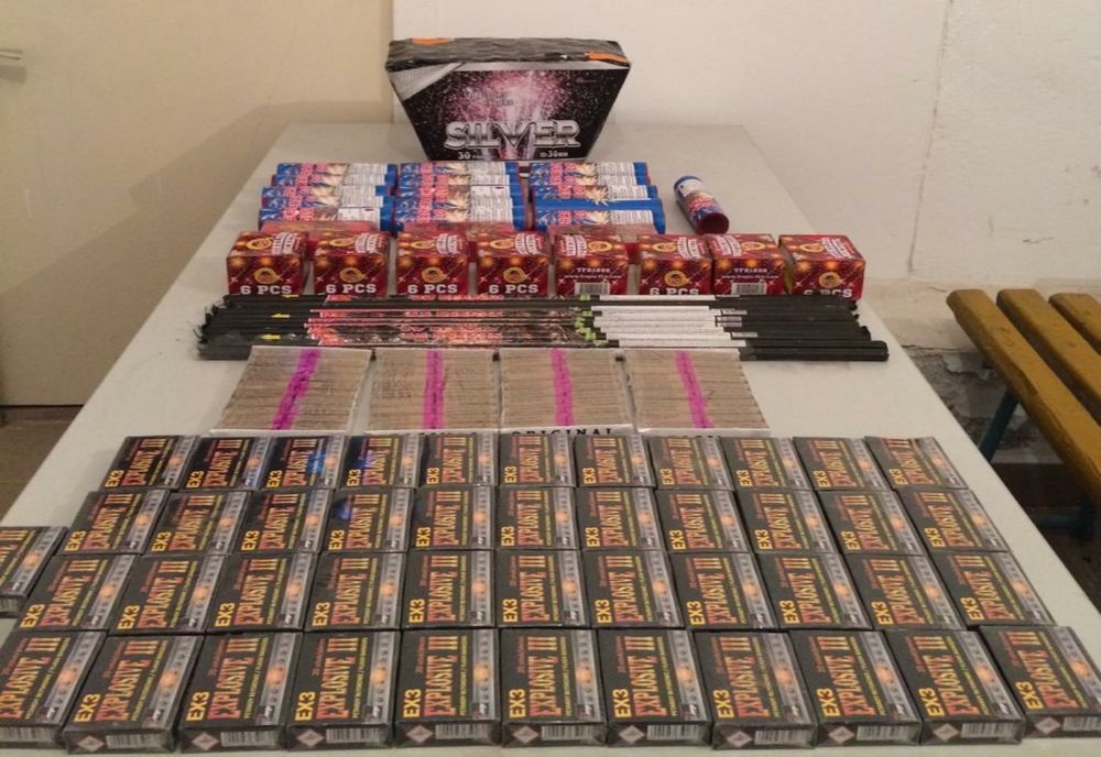 Peste 14.000 de materiale pirotehnice confiscate în ultimele două săptămâni de jandarmi în municipiul Bârlad 