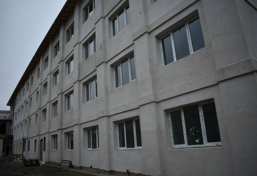 Lucrările de la Secția Pediatrie (fostul Spital de copii), în plină desfășurare