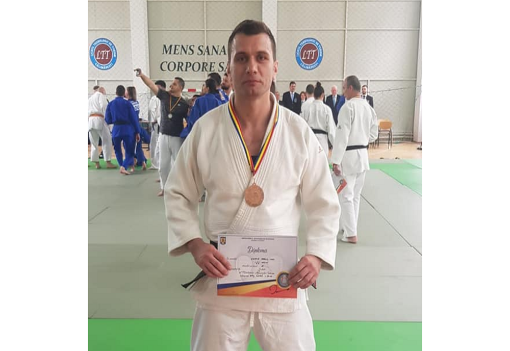 Jandarm vasluian medaliat la Campionatul Național de Judo al M.A.I.