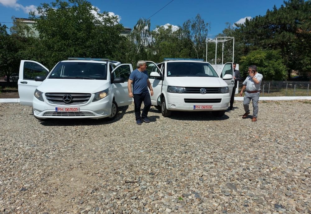 Două ambulanțe au intrat în dotarea Spitalului de Urgență „Elena Beldiman”