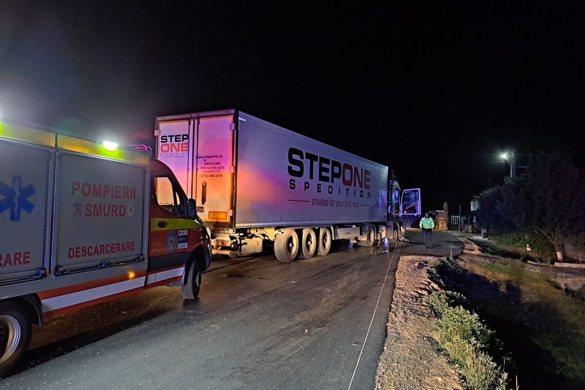 Accident cu victime în apropiere de Bârlad - FOTO