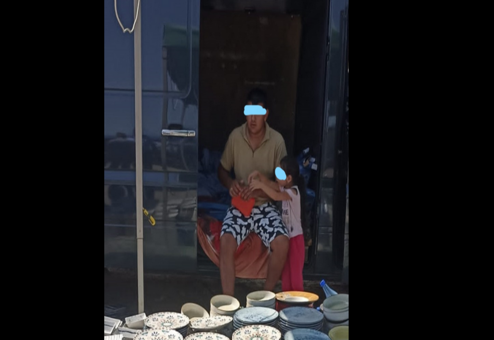 Scandal într-o familie de sibieni în bâlciul de la Bârlad