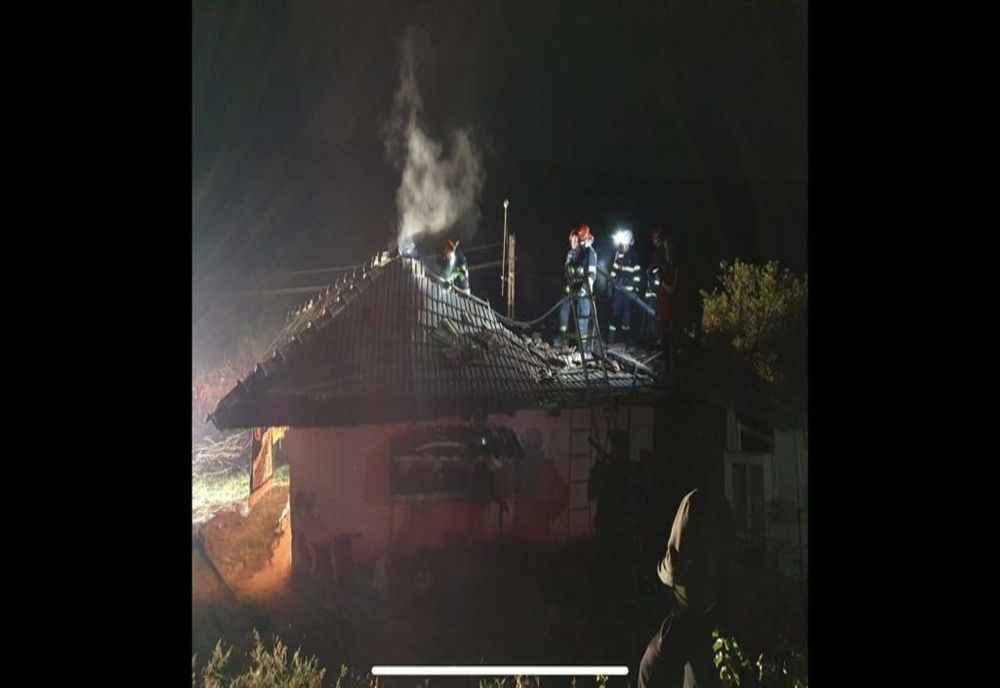 Incendiu  la o gospodărie din Ibănești