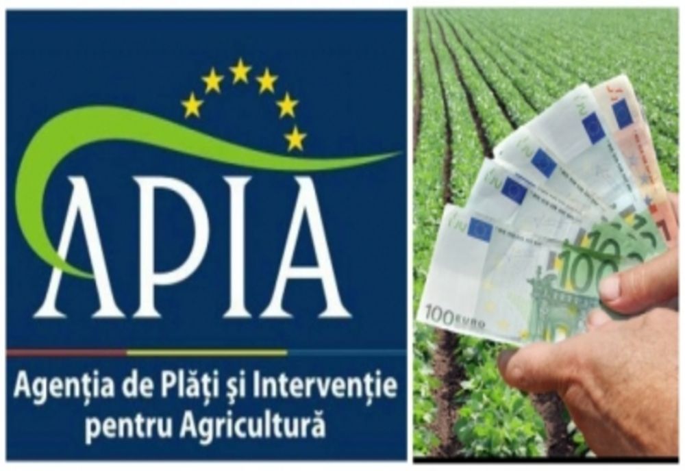 APIA: Peste 1 miliard de euro autorizat la plata în avans în cadrul Campaniei 2022