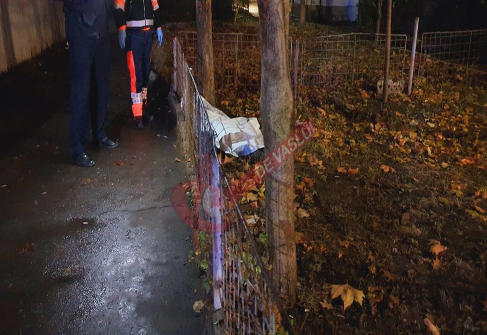 Un bărbat s-a spânzurat la câțiva metri de un liceu din Bârlad - VIDEO