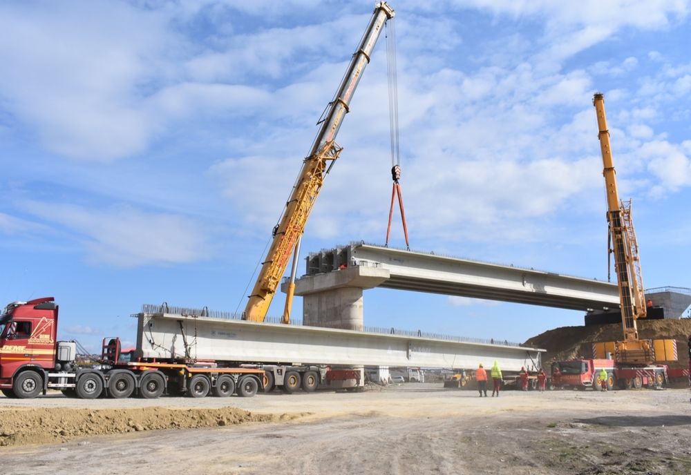 Continuă lucrările de anvergură la varianta de ocolire a Bârladului