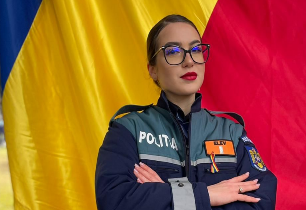 O elevă la Școala de Agenți de Poliție a găsit un rucsac cu bani și bunuri, într-o benzinărie din Bârlad