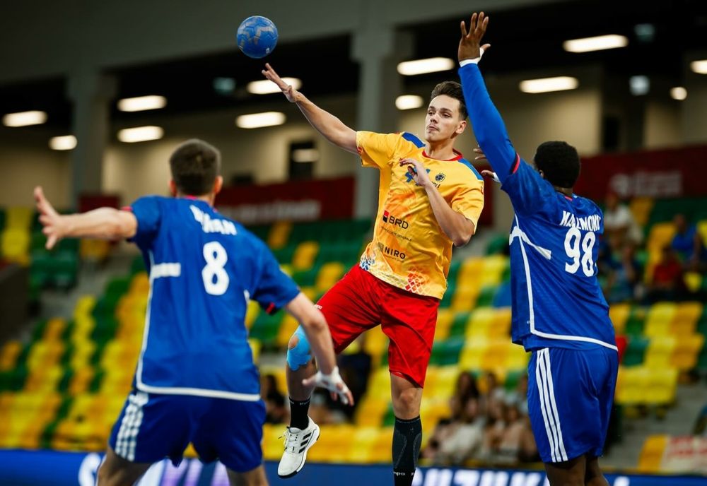 HANDBAL MASCULIN: ROMÂNIA, ÎNVINSĂ DE FRANȚA LA MONDIALUL U21