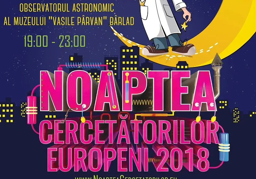 Afis Noaptea Cercetatorilor 2018