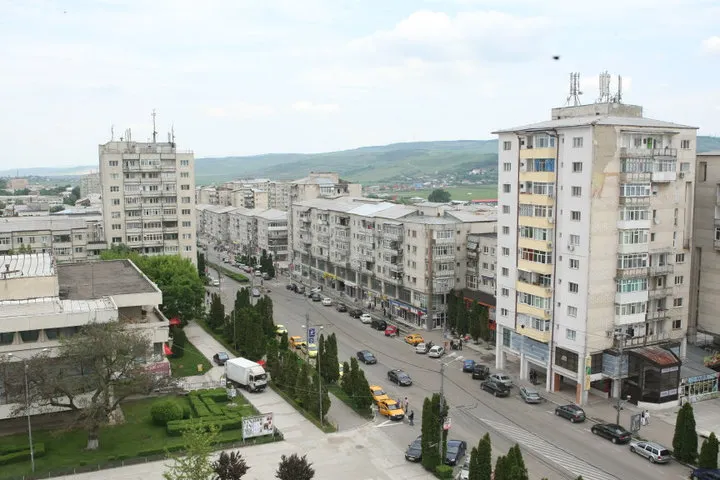 Vaslui centru panorama