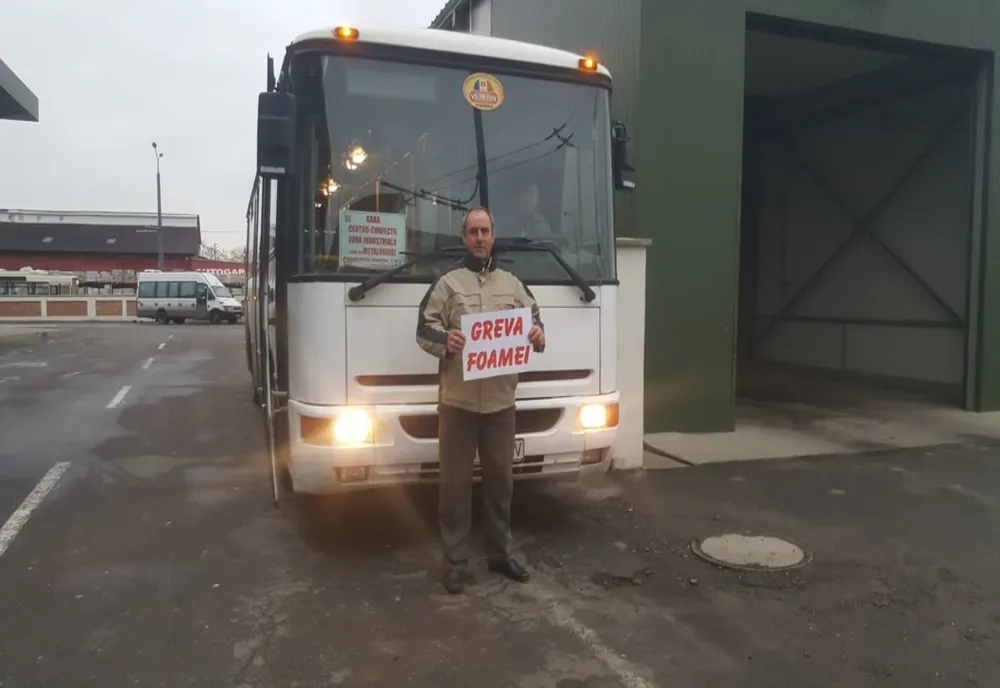 Liderul sindicaliștilor de la Transurb a intrat în greva foamei