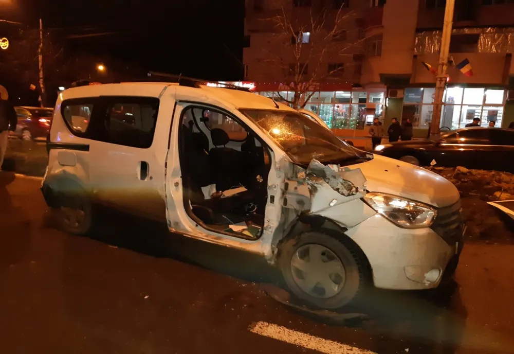 Accident rutier în intersecția de la Iris - FOTO&VIDEO