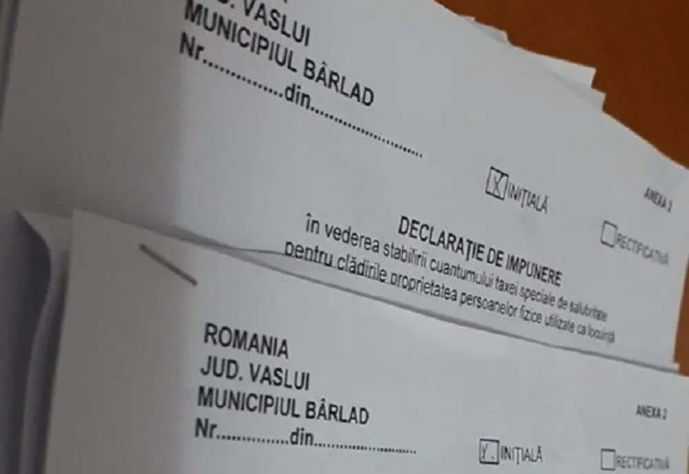În atenția celor care nu și-au depus declarațiile de impunere - taxă salubritate 
