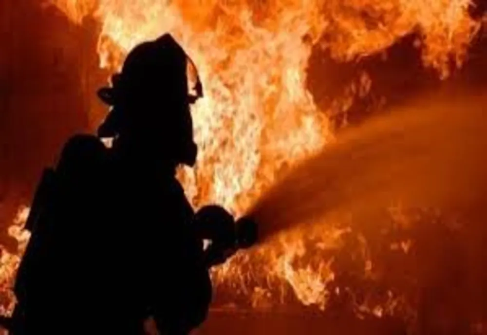 Incendiu violent la o locuință din Vinderei. Un tânăr a murit (VIDEO)