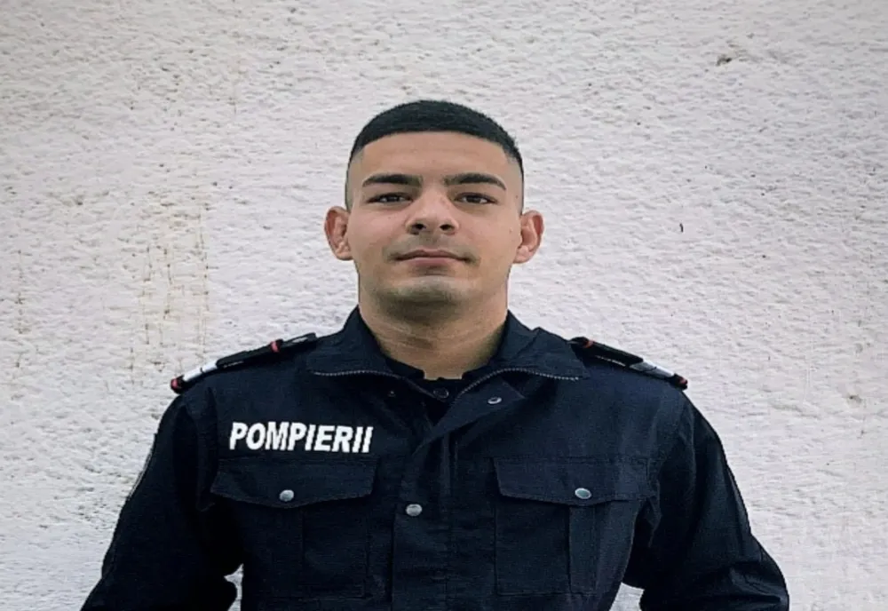 Pompier bârlădean triplu medaliat cu aur
