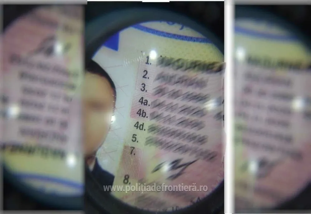 Dorea să ajungă în Lituania, utilizând un permis de conducere fals 