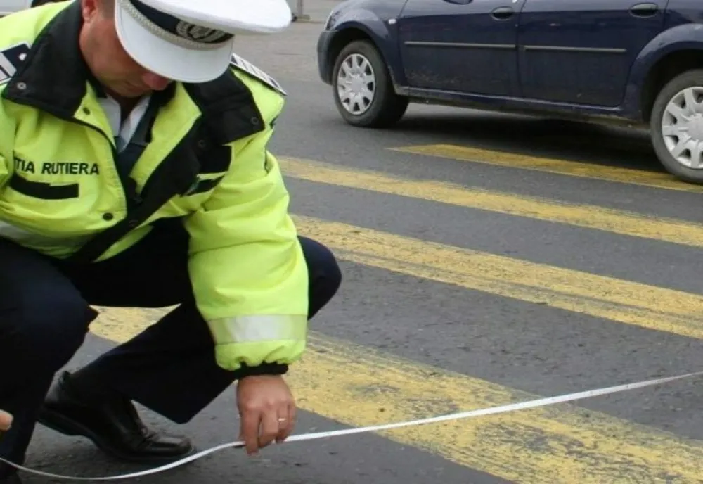 Accident rutier în Vaslui între o motocicletă și un autoturism