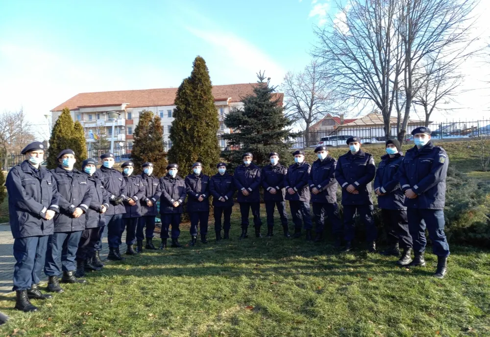 Stagiu de practică la Jandarmeria Vaslui pentru 16 elevi ai școlilor militare de subofițeri