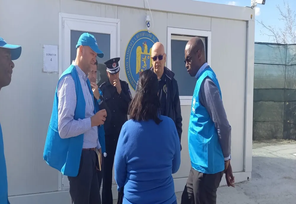 Raed Arafat, în vizită la Tabăra de Tranzit din Huși