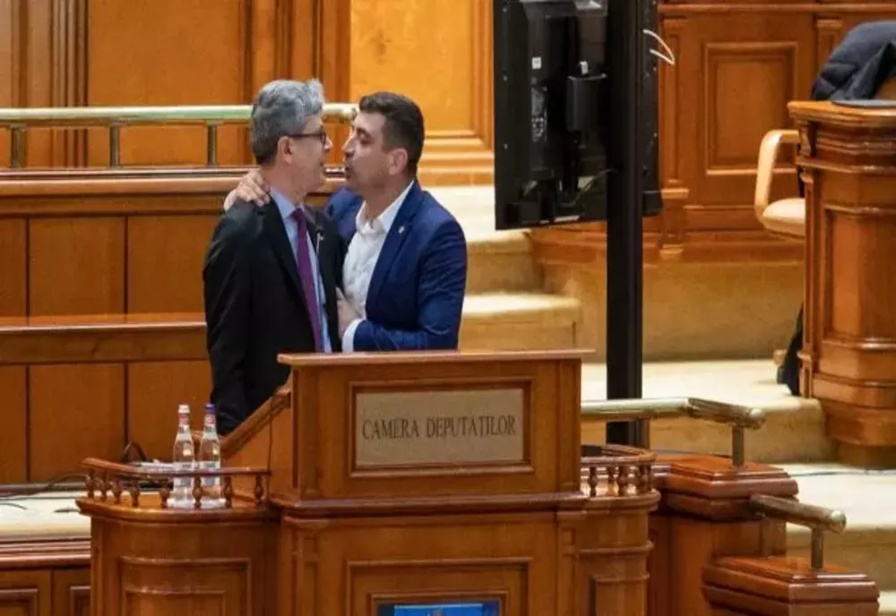 Scandal la dezbaterea proiectului legii offshore în comisii, cu George Simion și Virgil Popescu în prim-plan