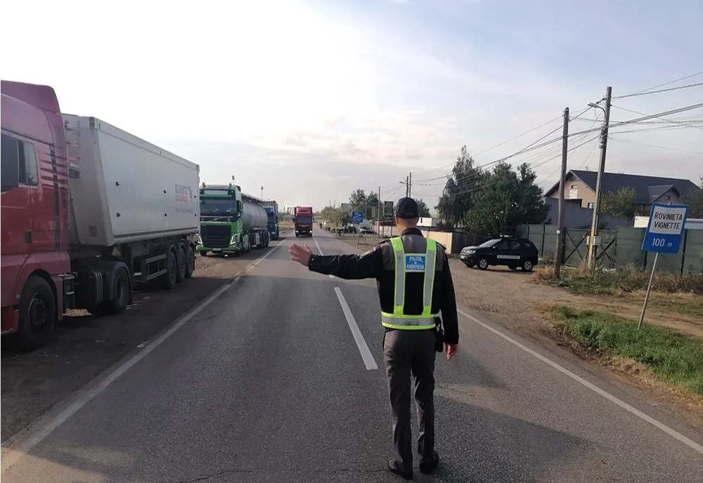 Descoperit la controlul de frontieră cu permisul fals asupra lui