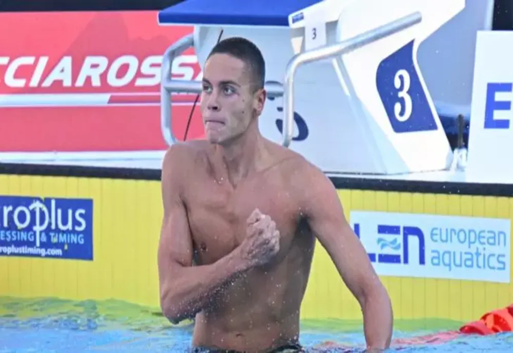 ÎNOT. Ultima zi la Naționale! David Popovici, un nou titlu: aur la 100 m fluture, cu record național