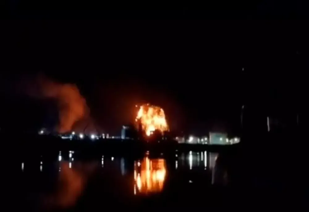 Un important terminal petrolier din portul rusesc Novorossiisk a fost lovit de drone ucrainene