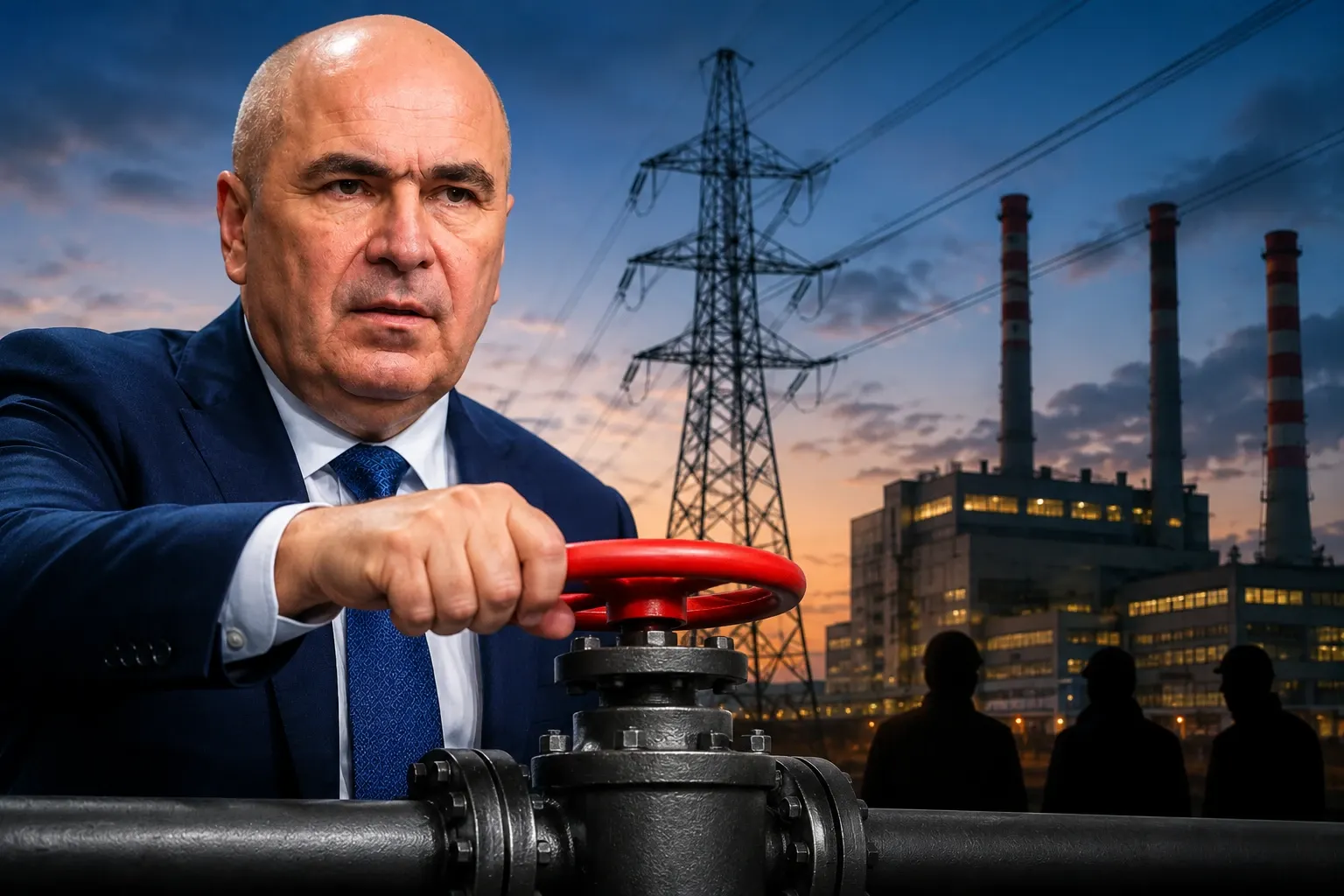Raționalizare energie/ Colaj foto AI