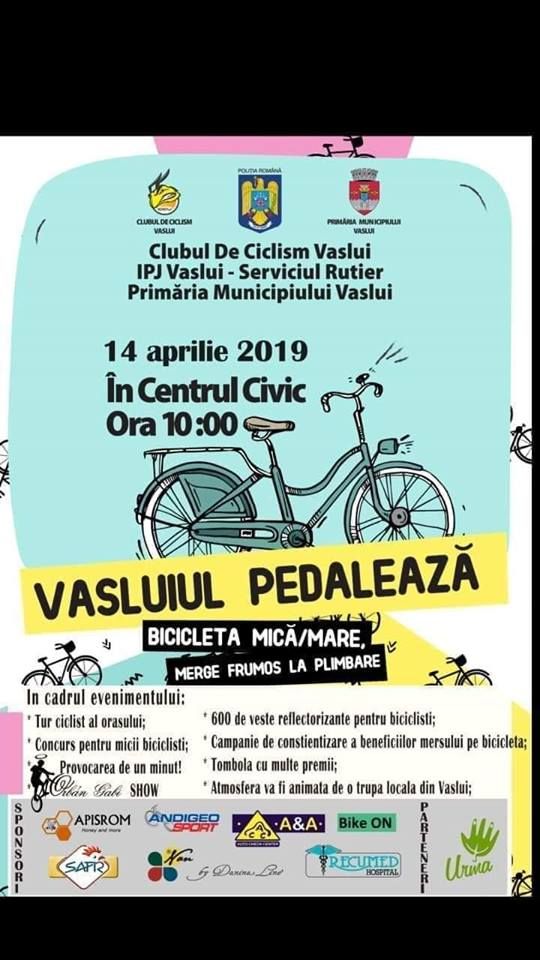 vasluiul pedaleaza