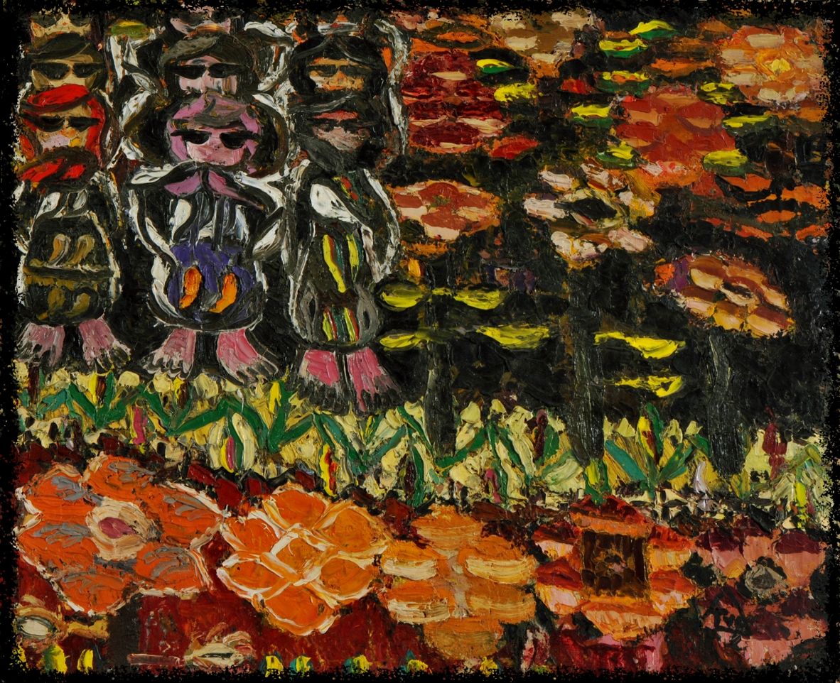 Copii in gradina- Tuculescu